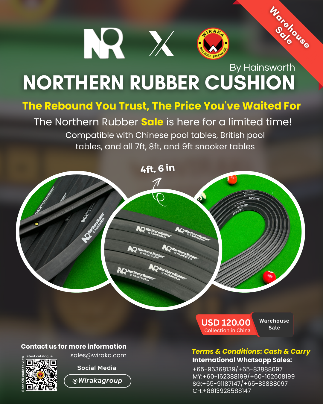 NORTHERN RUBBER CUSHION 